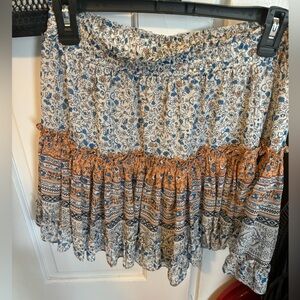 Misa Los Angeles Ruffled Skirt